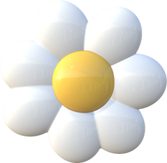 3d软萌装饰贴纸-花